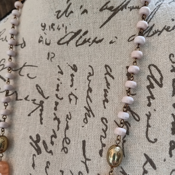 necklace amethyst quartz wood - Picture 7 of 8